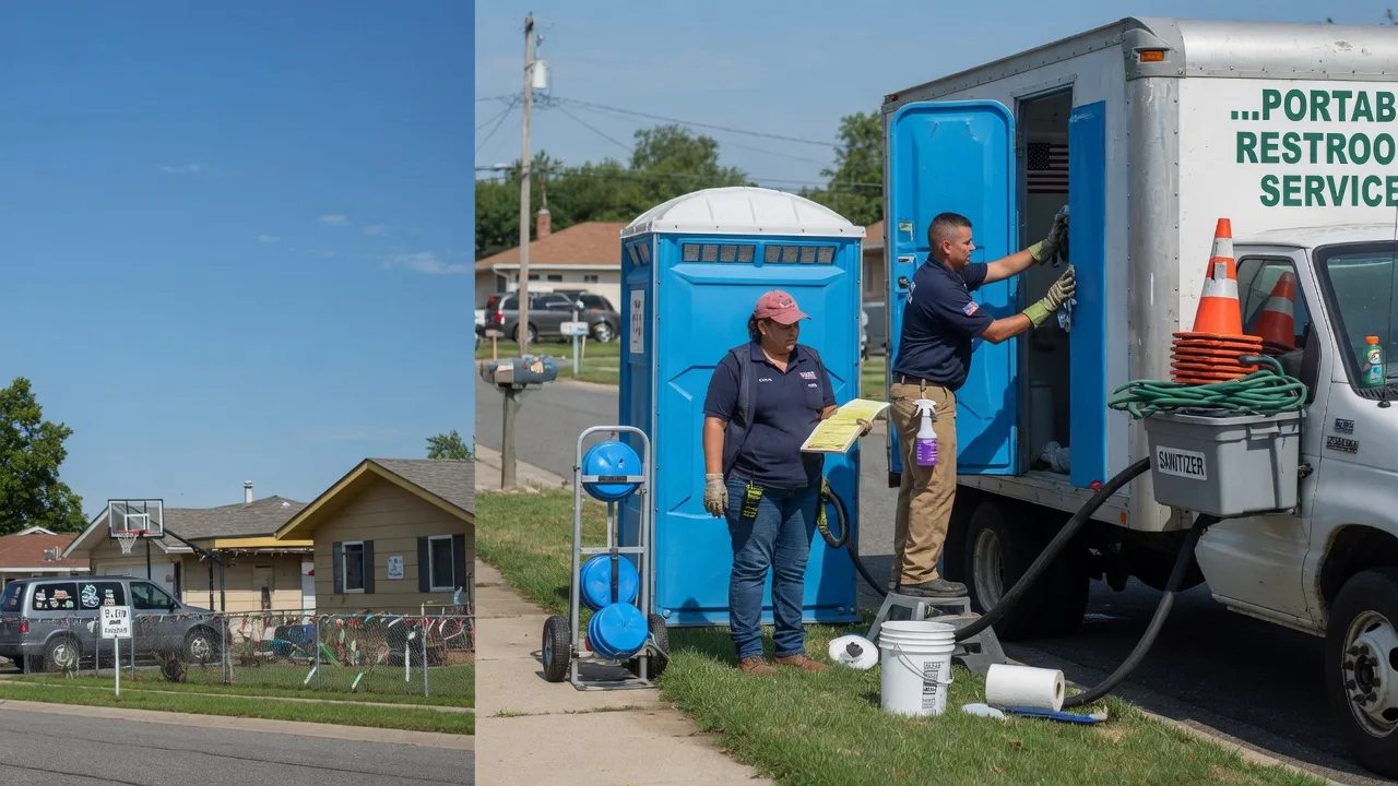 Portable Toilet Rental in Fenton, IL near me